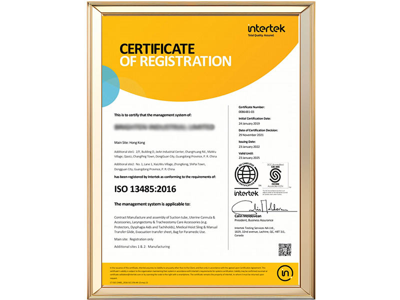 Certificado de 134852016 Ehucon-ISO